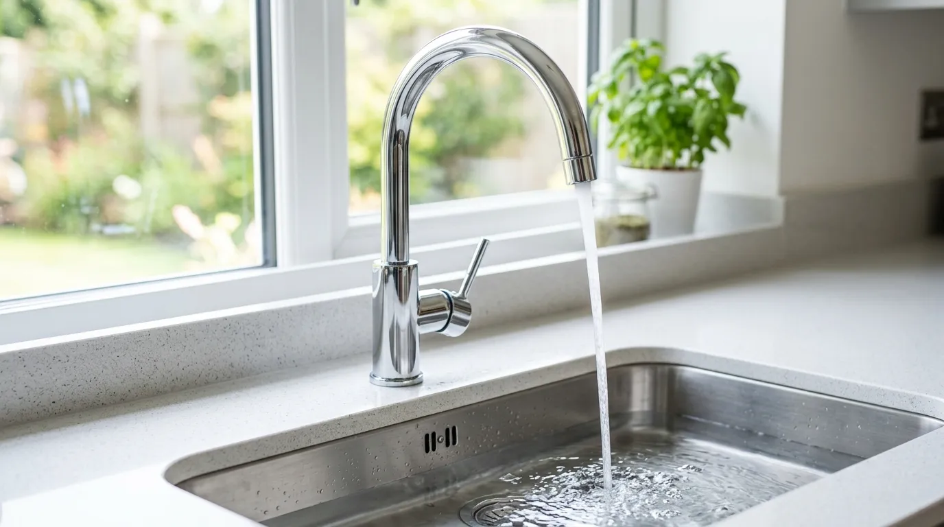 Local Plumbing Master Pros same day plumber fixing a faucet in Petrolia, TX